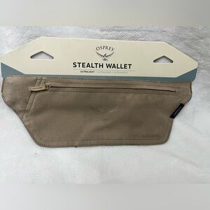 Osprey Stealth Waist Wallet is Discreet and Perfect for Travel! NWT!